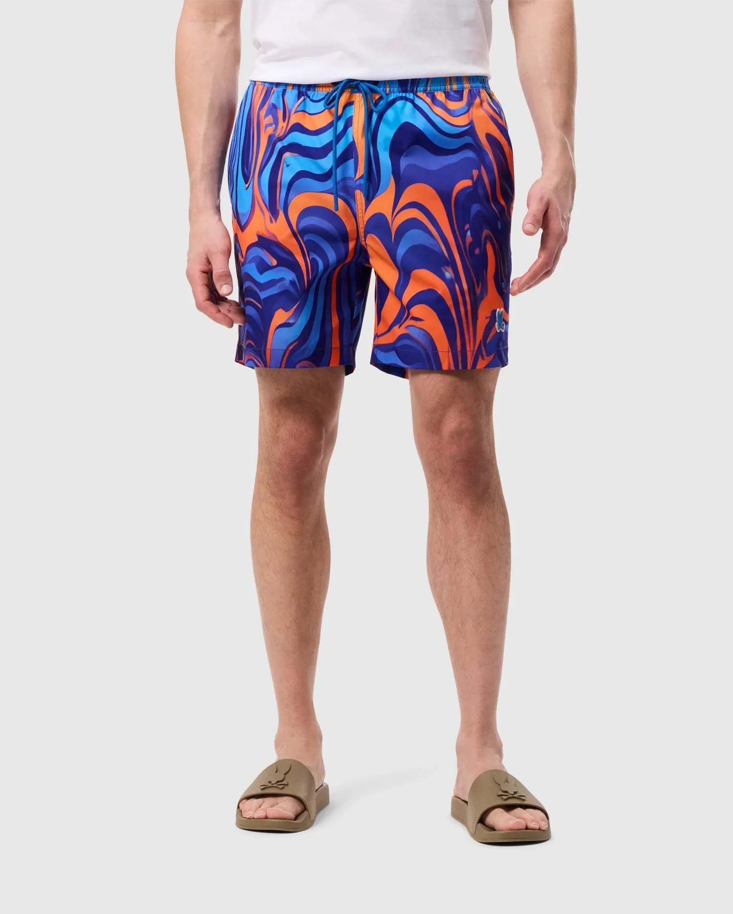 MENS NEVADA ALL OVER PRINT SWIM TRUNK - B6W526C200