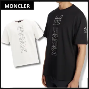 MONCLER  |Unisex Street Style Short Sleeves Logo T-Shirts