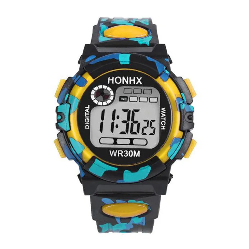 Multifunction Digital Watch Kids Child Boy Girl Malloom Top Luxury Relogio Montre Electronic Watches