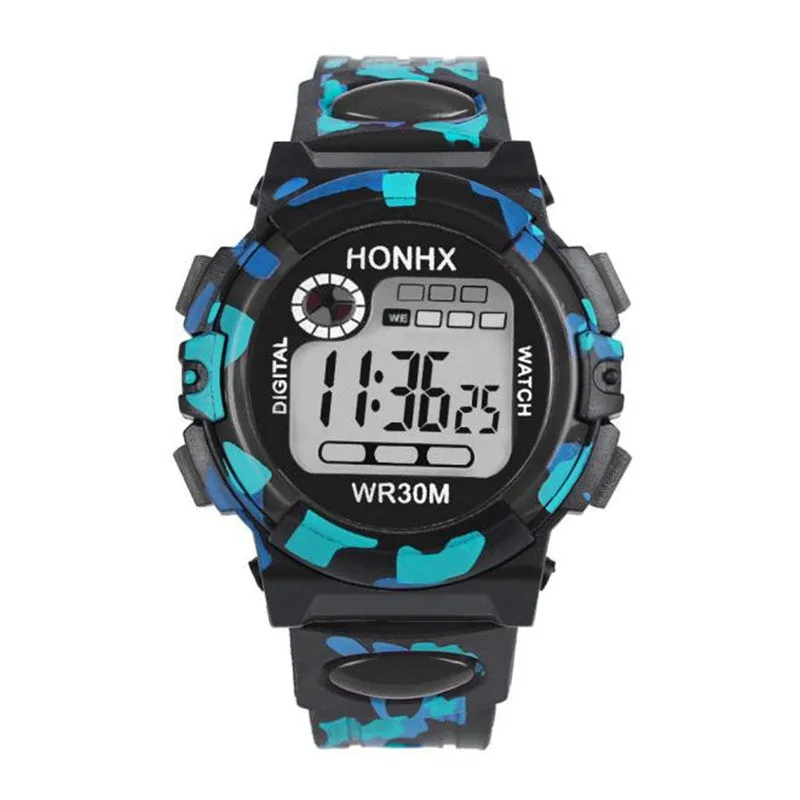 Multifunction Digital Watch Kids Child Boy Girl Malloom Top Luxury Relogio Montre Electronic Watches