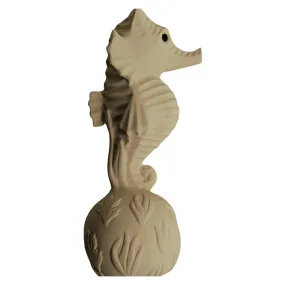 Natruba Natural Rubber Rattle Seahorse Yellow