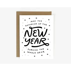 New Year Optimism Card