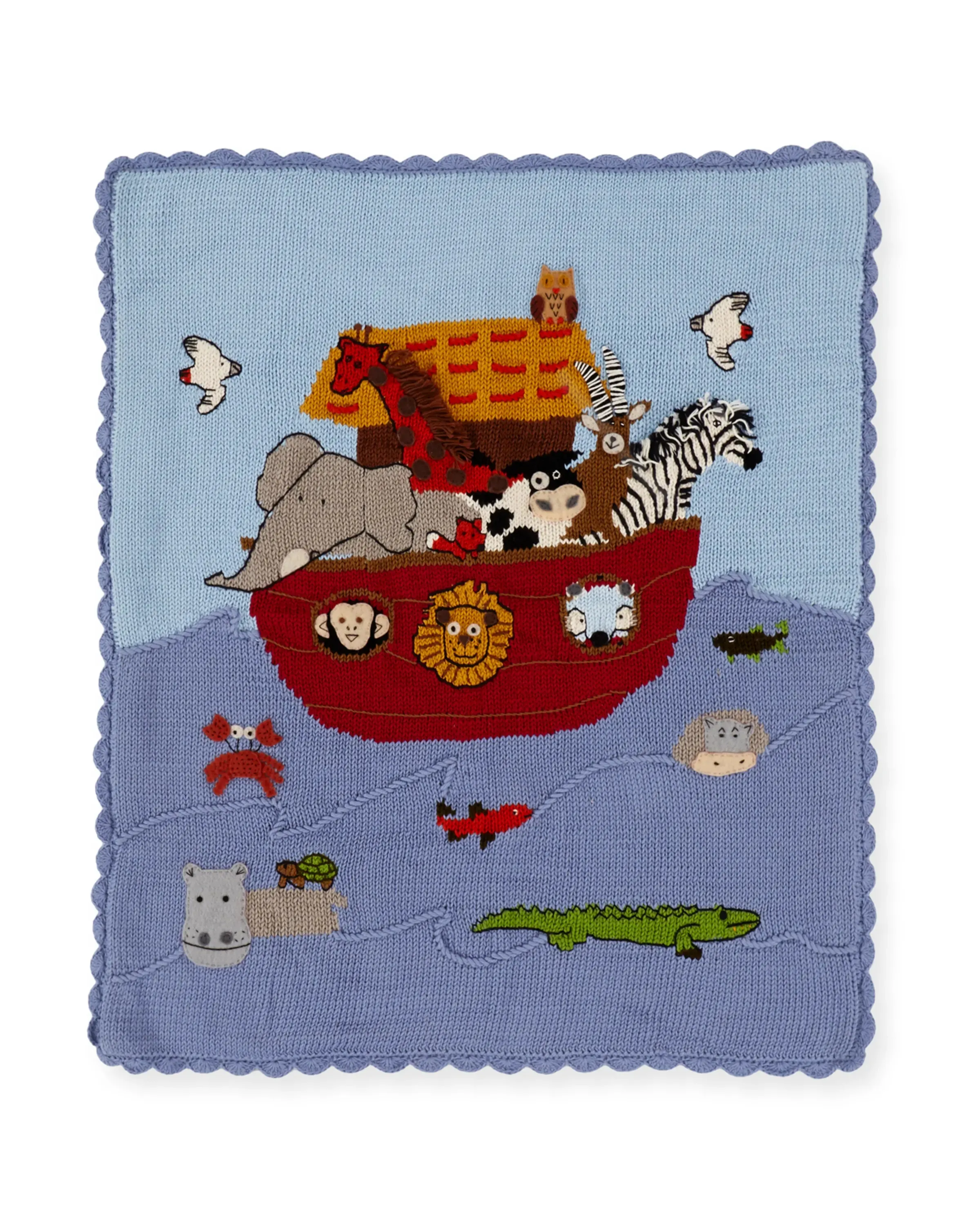 Noah's Ark Baby Blanket