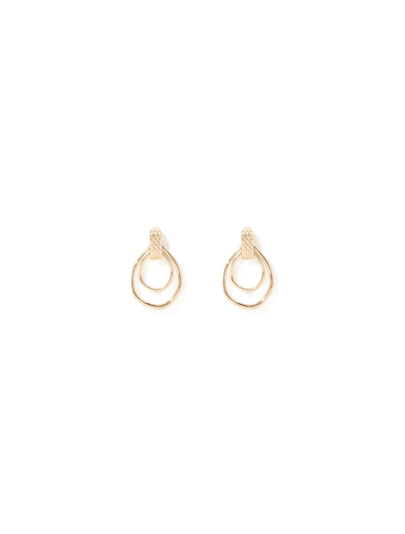 Ollie Organic Loop Earrings