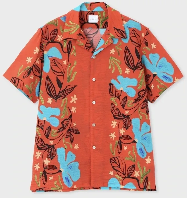 Paul Smith  |Unisex Street Style Cotton Short Sleeves Shirts