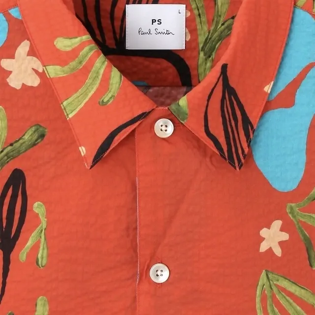 Paul Smith  |Unisex Street Style Cotton Short Sleeves Shirts