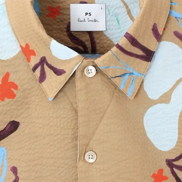 Paul Smith  |Unisex Street Style Cotton Short Sleeves Shirts