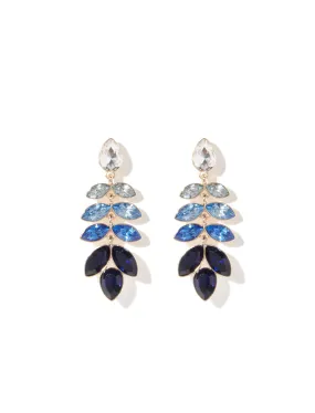 Peyton Petal Glass Drop Earrings