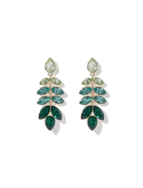 Peyton Petal Glass Drop Earrings