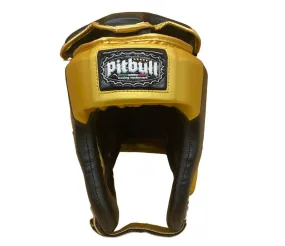 Pitbull Casco protettivo boxing equipment Nero/Oro