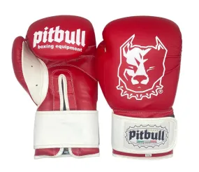 Pitbull Guanto boxing equipment 10 once Rosso