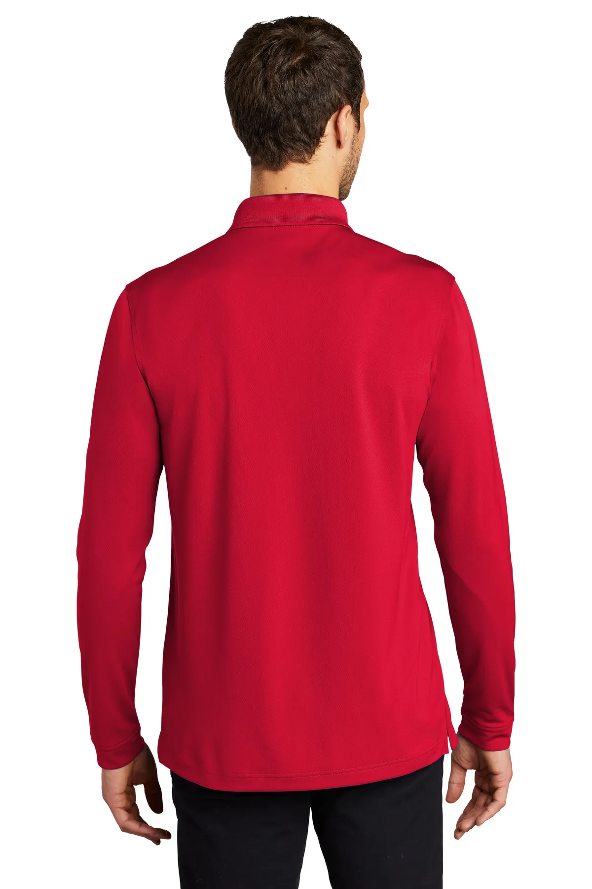 Port Authority Clothing K110LS Port Authority    Dry Zone    UV Micro-Mesh Long Sleeve Polo SKU: K110LS