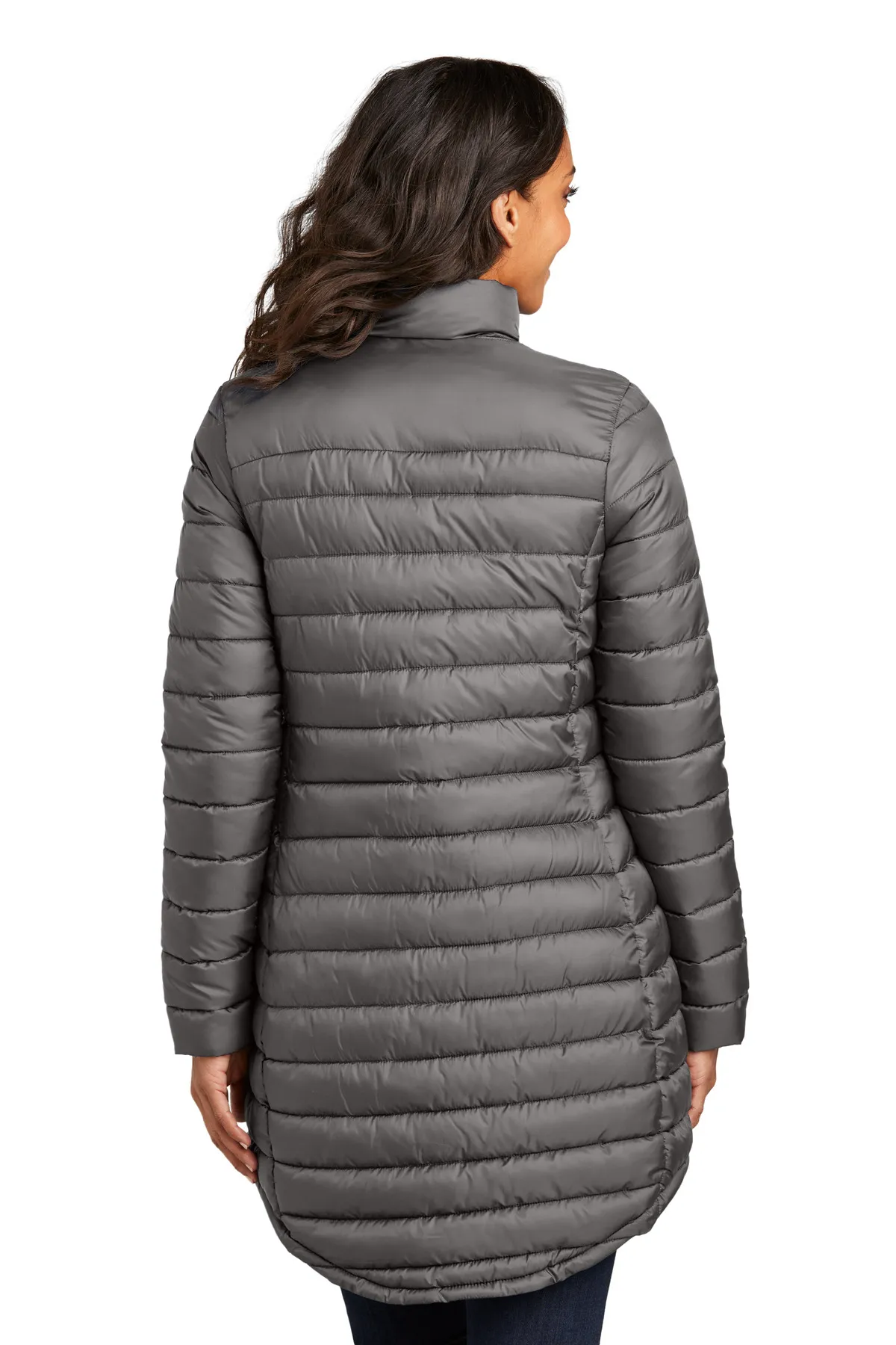 Port Authority Clothing L365 Port Authority Ladies Horizon Puffy Long Jacket SKU: L365