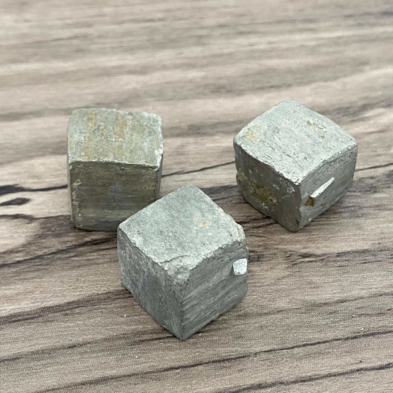 Pyrite Crystal Cube