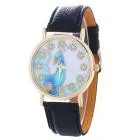 Relogio feminino Peacock Pattern Women Colored PU Leather Reloj mujer woman watches luxury Feida