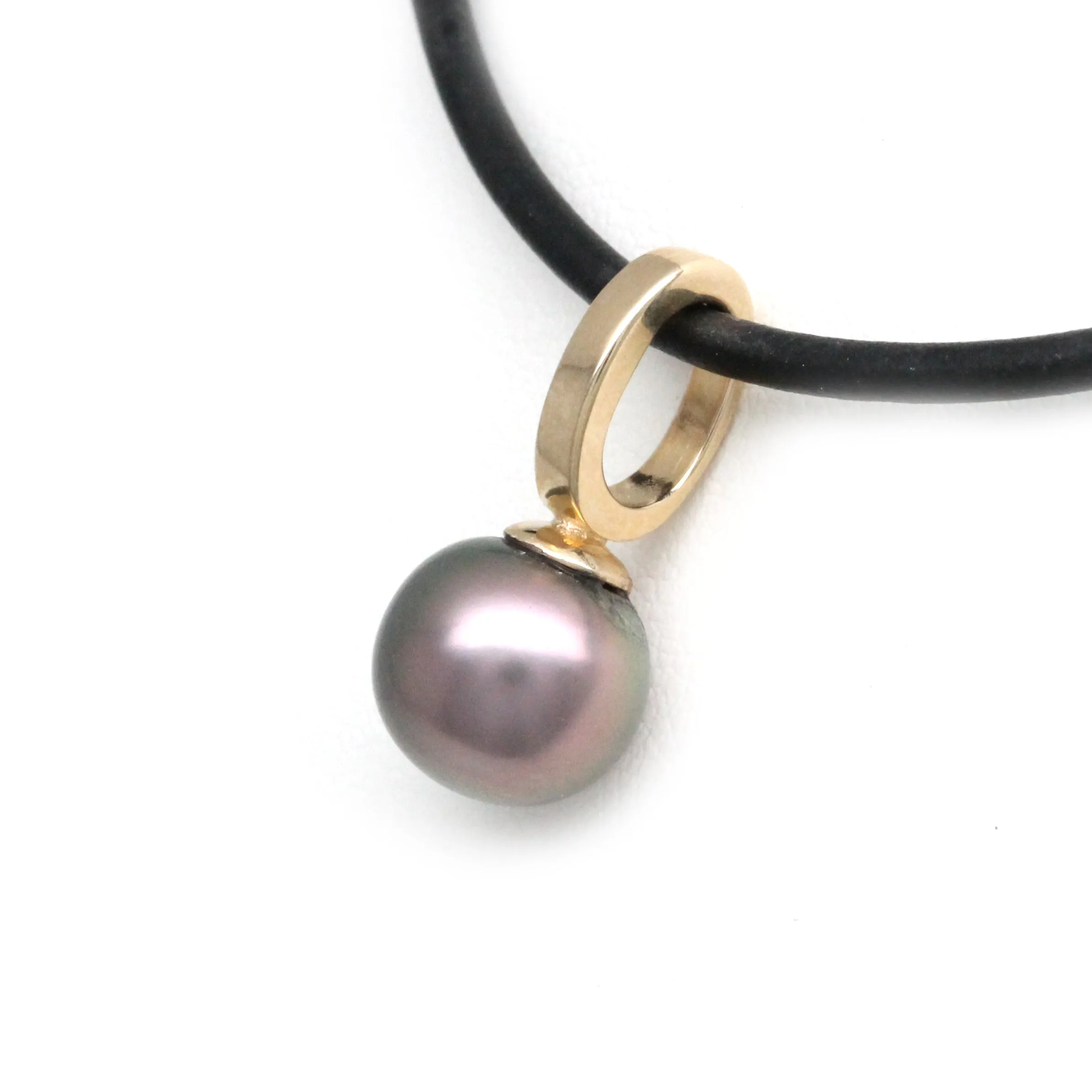 RingO 14K Yellow Gold Cortez Pearl Pendant