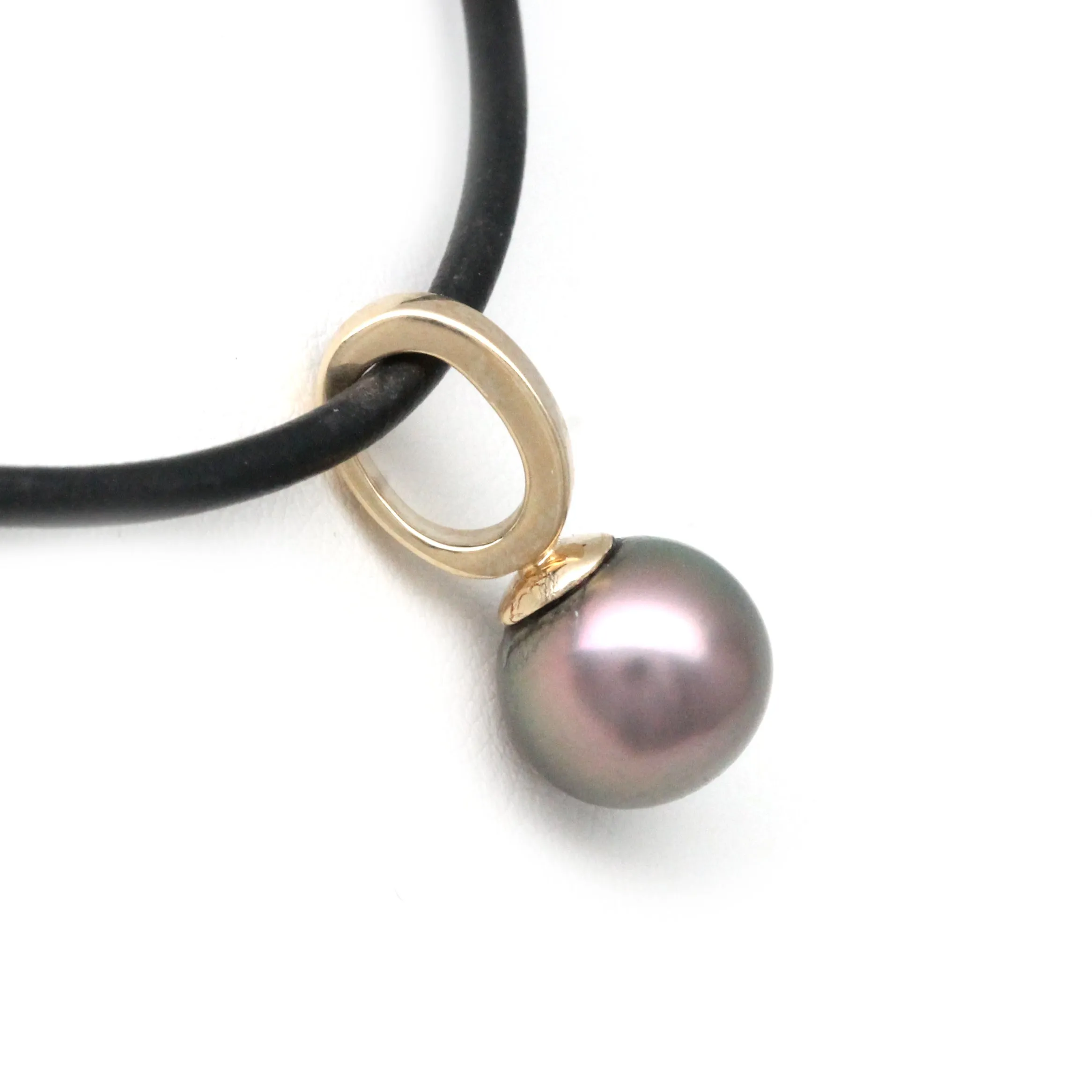 RingO 14K Yellow Gold Cortez Pearl Pendant