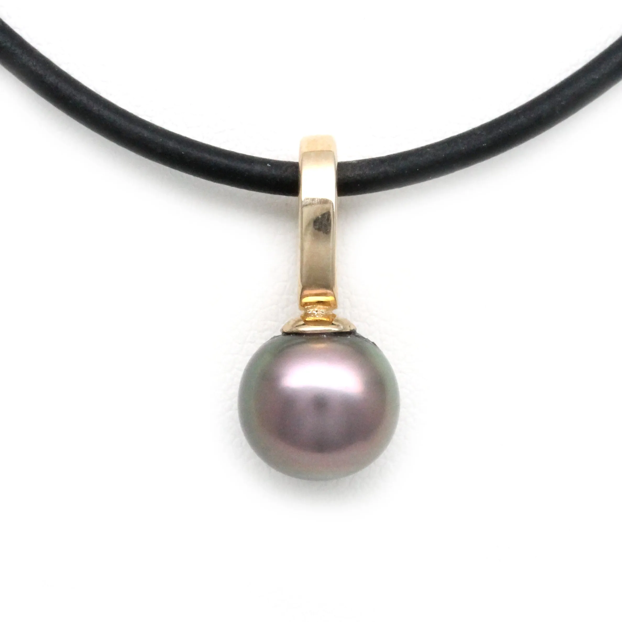 RingO 14K Yellow Gold Cortez Pearl Pendant