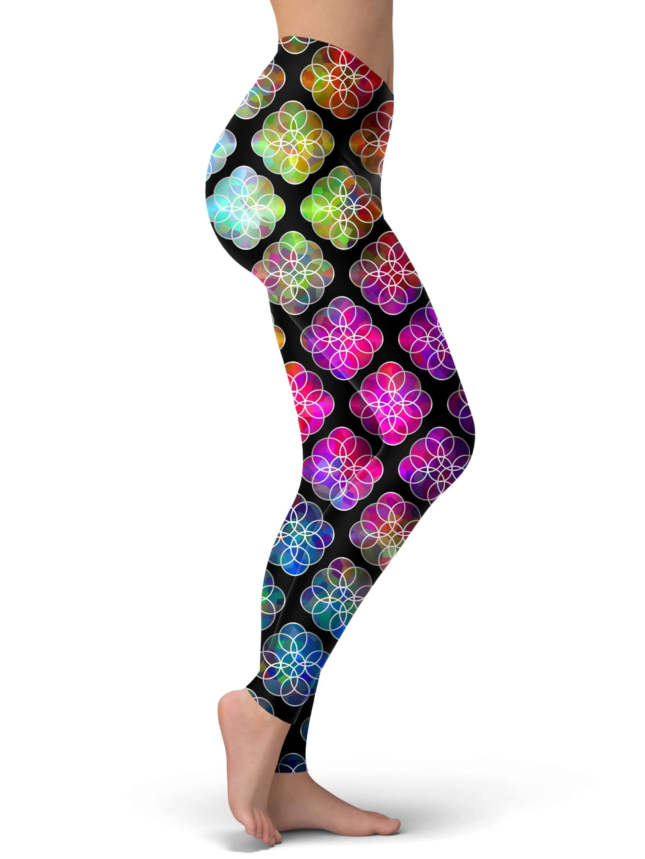 Rings of Color Pattern Leggings