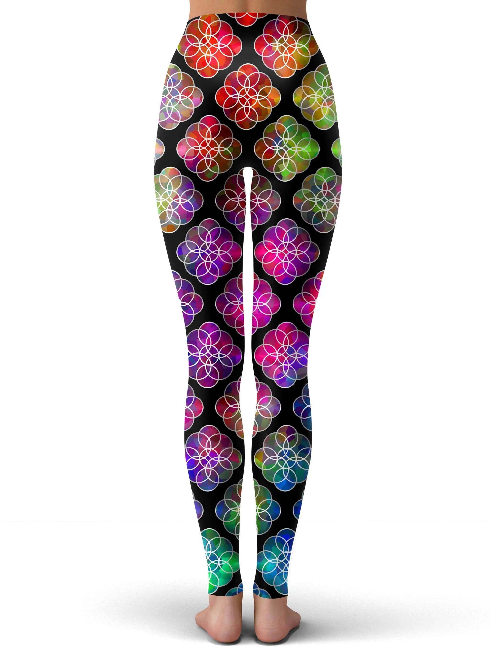 Rings of Color Pattern Leggings