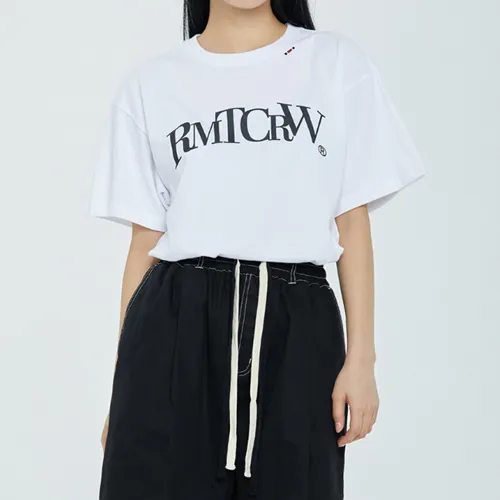 ROMANTIC CROWN  |Unisex Street Style Short Sleeves Logo T-Shirts