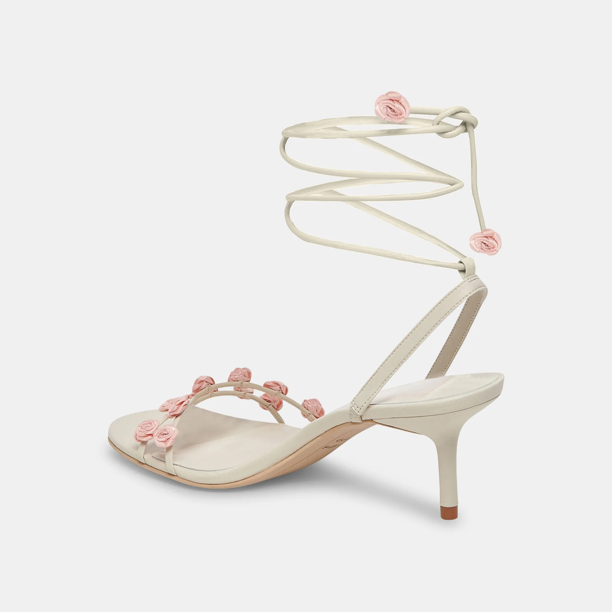 ROSIE HEELS IVORY MULTI STELLA