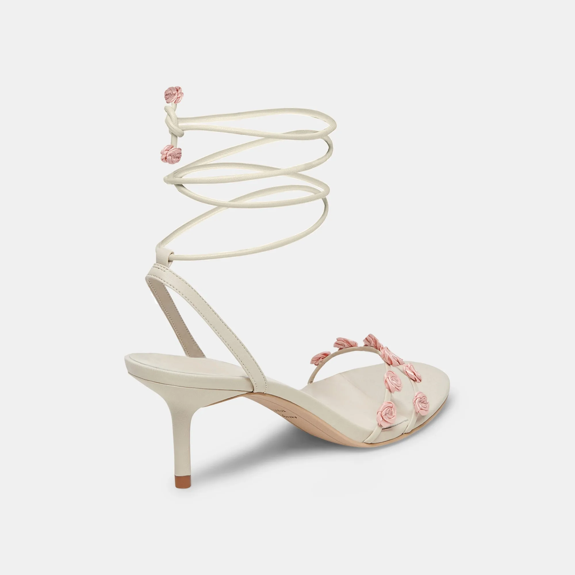 ROSIE HEELS IVORY MULTI STELLA