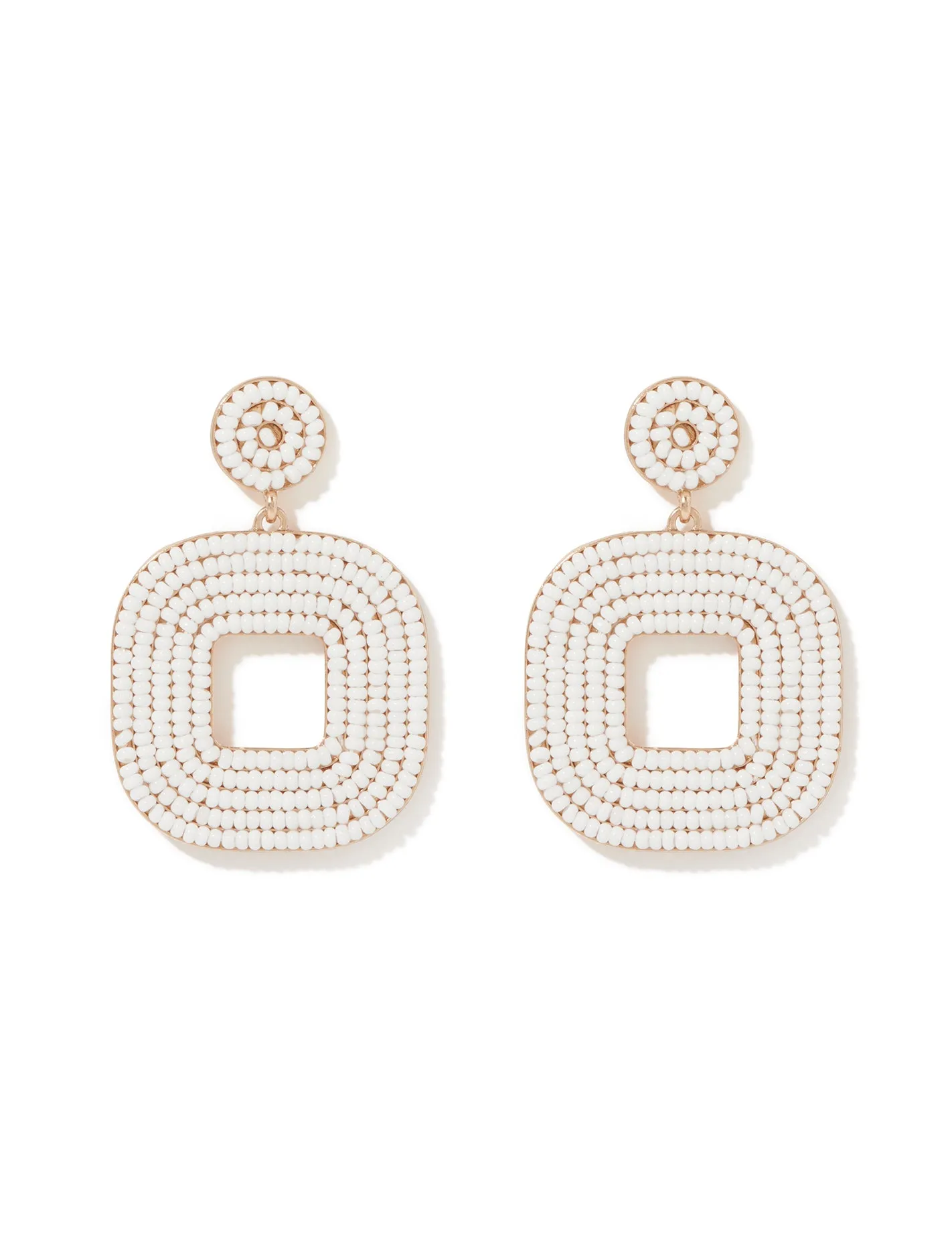 Sandi Square Bead Earrings