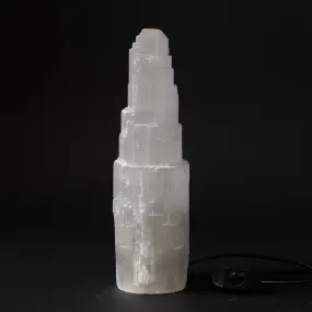 Selenite Lamp Tower