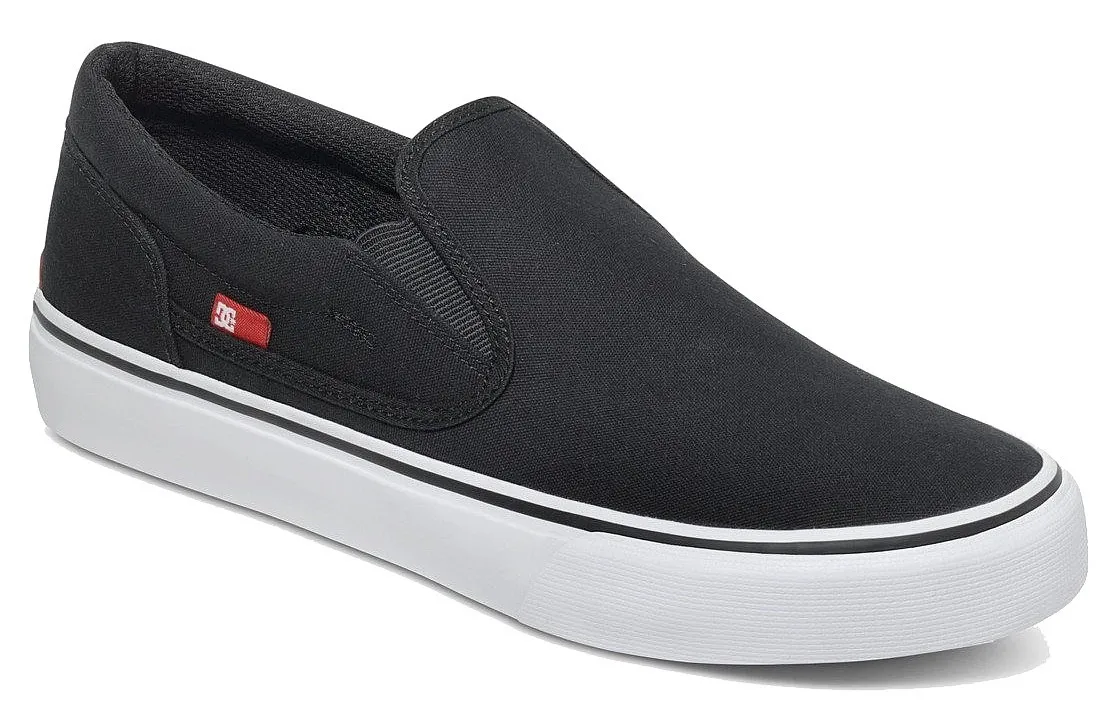 shoes DC Trase Slip-On TX - BKW/Black/White - men´s