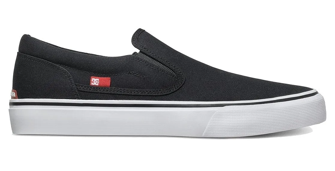 shoes DC Trase Slip-On TX - BKW/Black/White - men´s