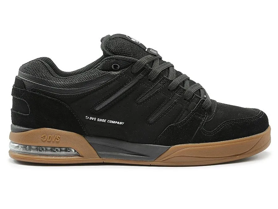 shoes DVS Tycho - Black/Black/Gum/Nubuck - men´s