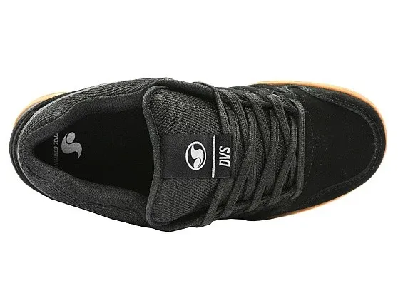 shoes DVS Tycho - Black/Black/Gum/Nubuck - men´s