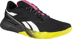 shoes Reebok Performance Nanoflex TR - Core Black/Atomic Pink/Acid Yellow - men´s