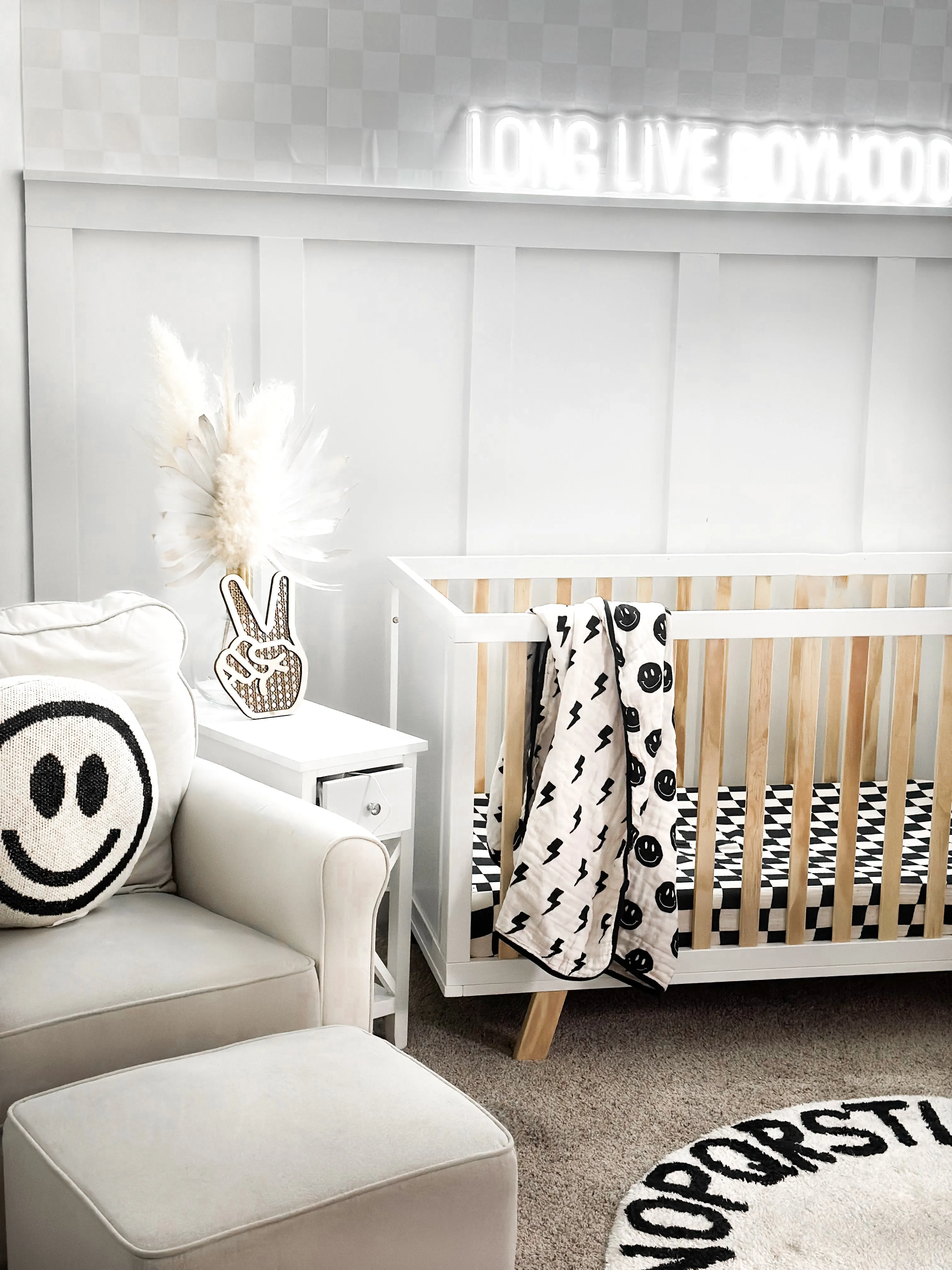 SHORE BABY Bamboo Crib Sheet - Venice (COLLECTIVE)