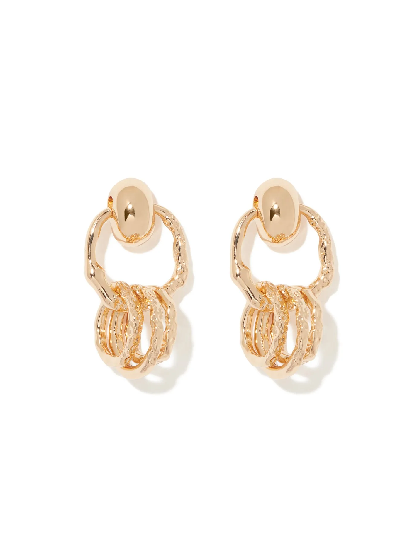 Signature Eleanor Hoop Drop Earrings