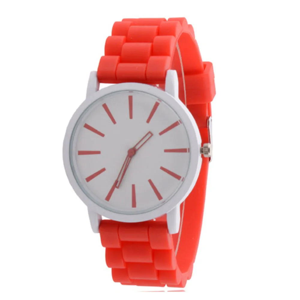 Silicone Relogio Girl Student Quartz Watches Luxury watch Women Ladies Wrist Watch saat Relojes mujer Feida