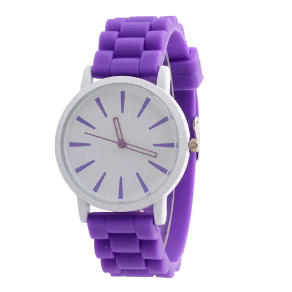 Silicone Relogio Girl Student Quartz Watches Luxury watch Women Ladies Wrist Watch saat Relojes mujer Feida