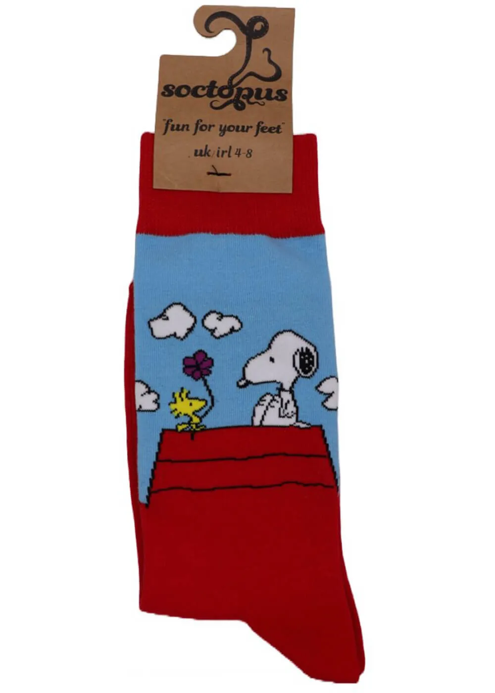 Soctopus Snoopy & Woodstock Socks Multi