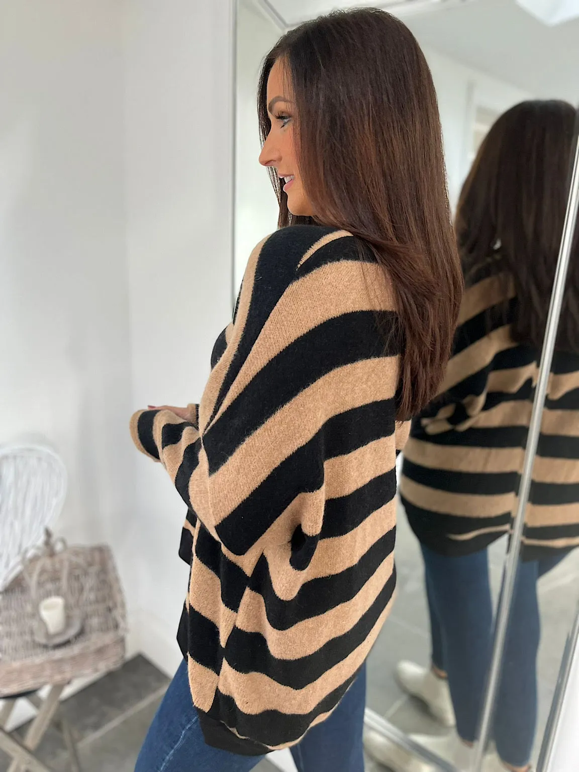 Soft Touch Stripe Jumper Imogen