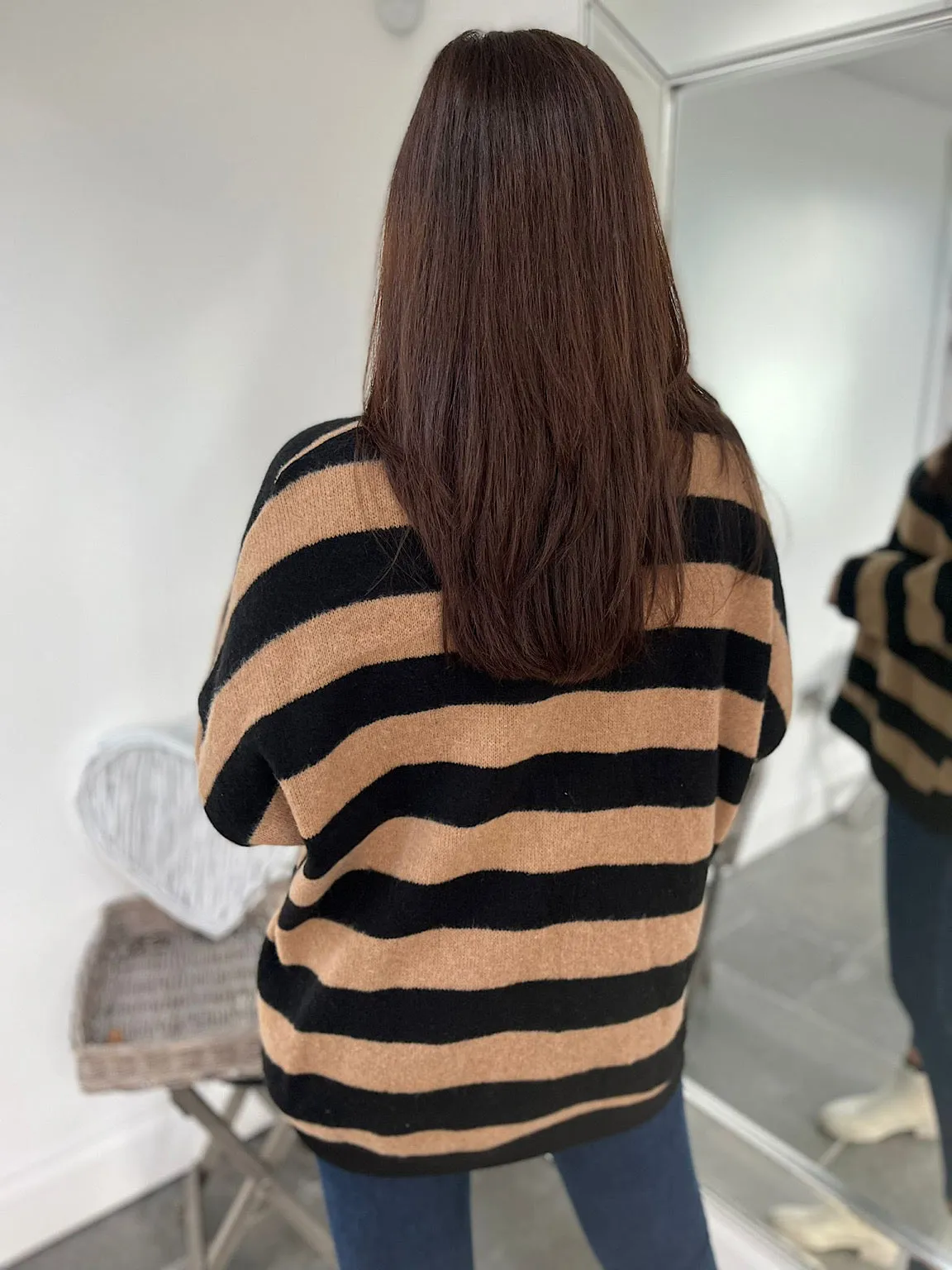 Soft Touch Stripe Jumper Imogen