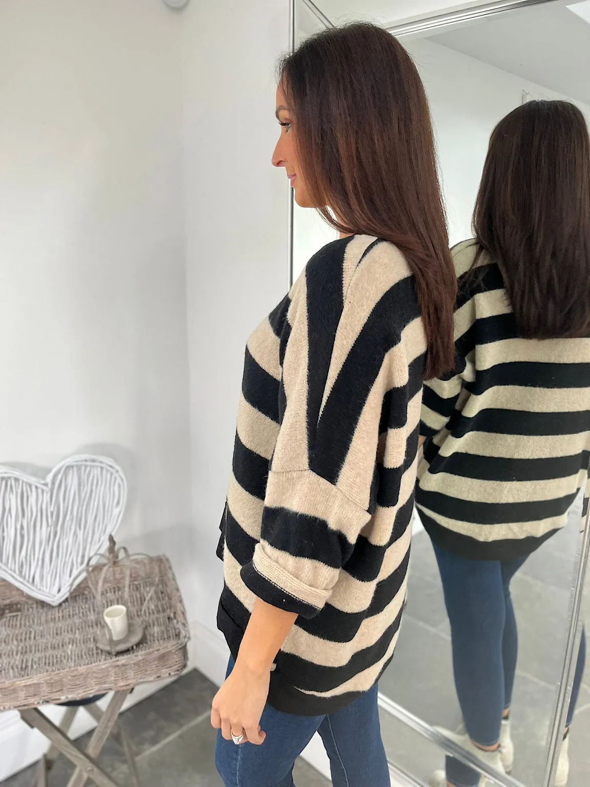 Soft Touch Stripe Jumper Imogen