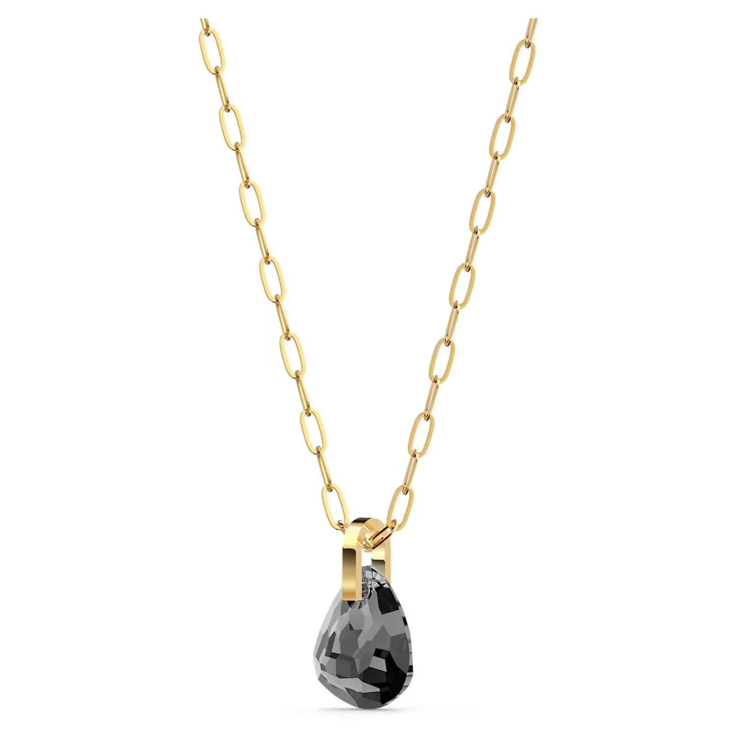 Swarovski T Bar Pendant Gray, Gold-tone plated -5558340