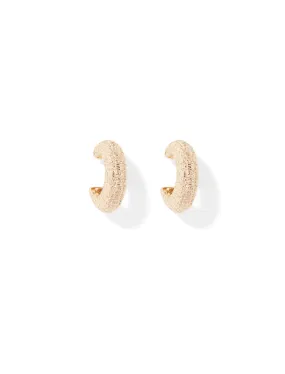 Tanya Texture Hoop Earrings