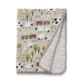 Tesa Babe Bamboo Blanket in Farmyard