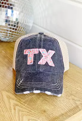 Texas Embroidered Baseball Cap