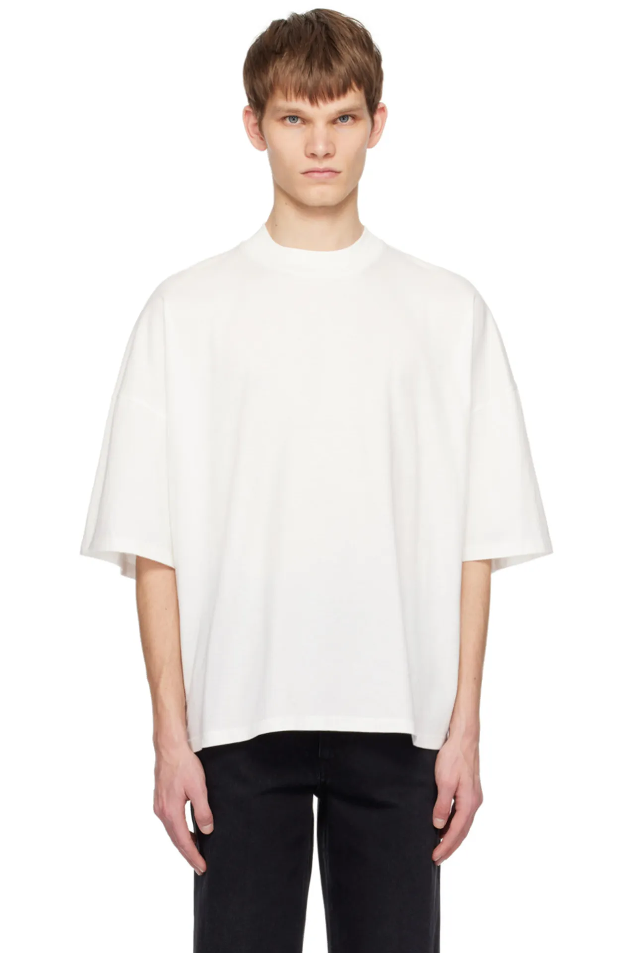 The Row  |Plain Cotton Short Sleeves T-Shirts