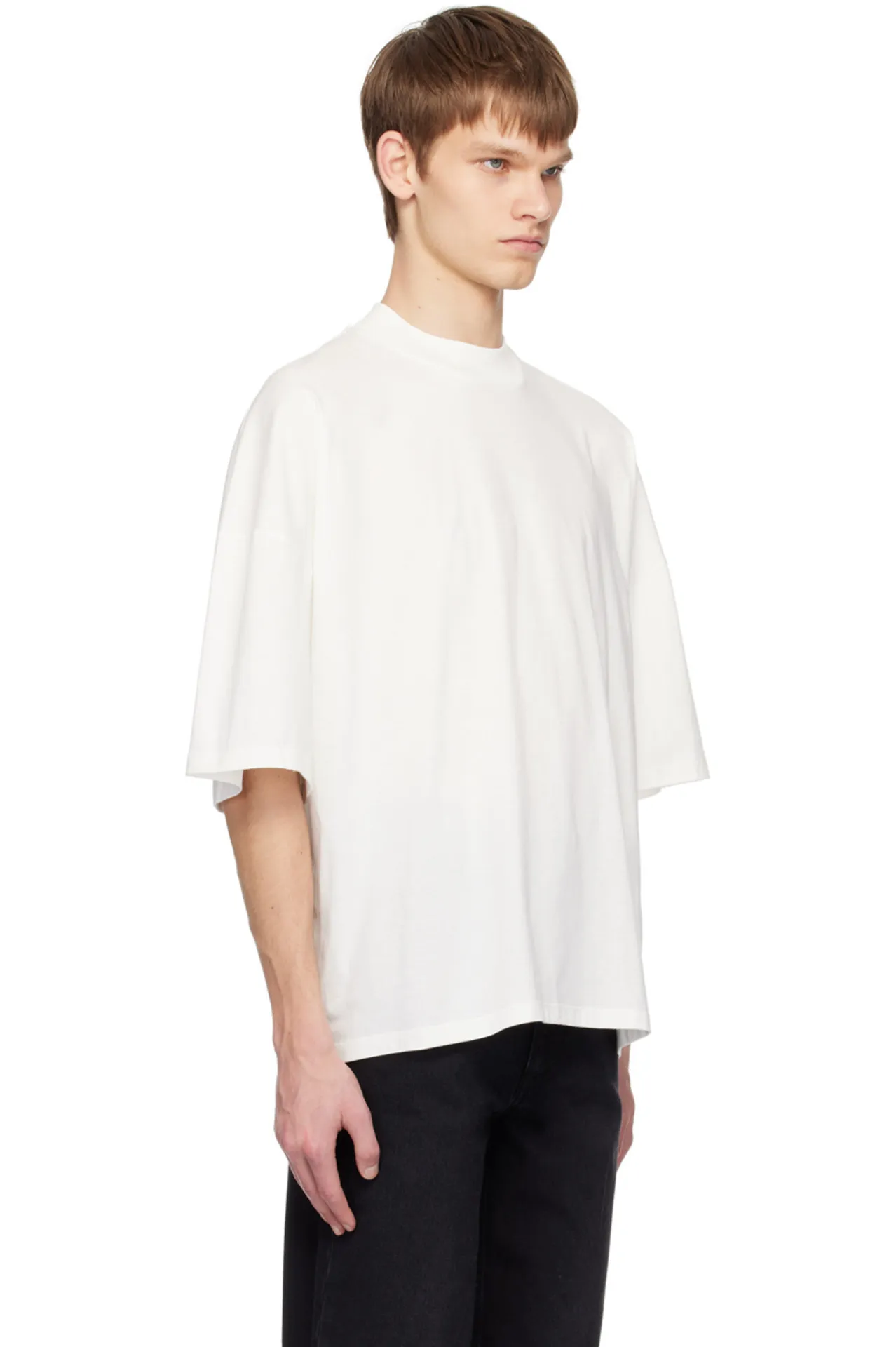 The Row  |Plain Cotton Short Sleeves T-Shirts