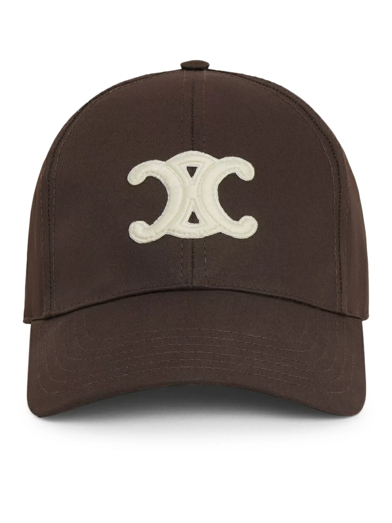 TRIOMPHE BASEBALL CAP IN COCOA COTTON