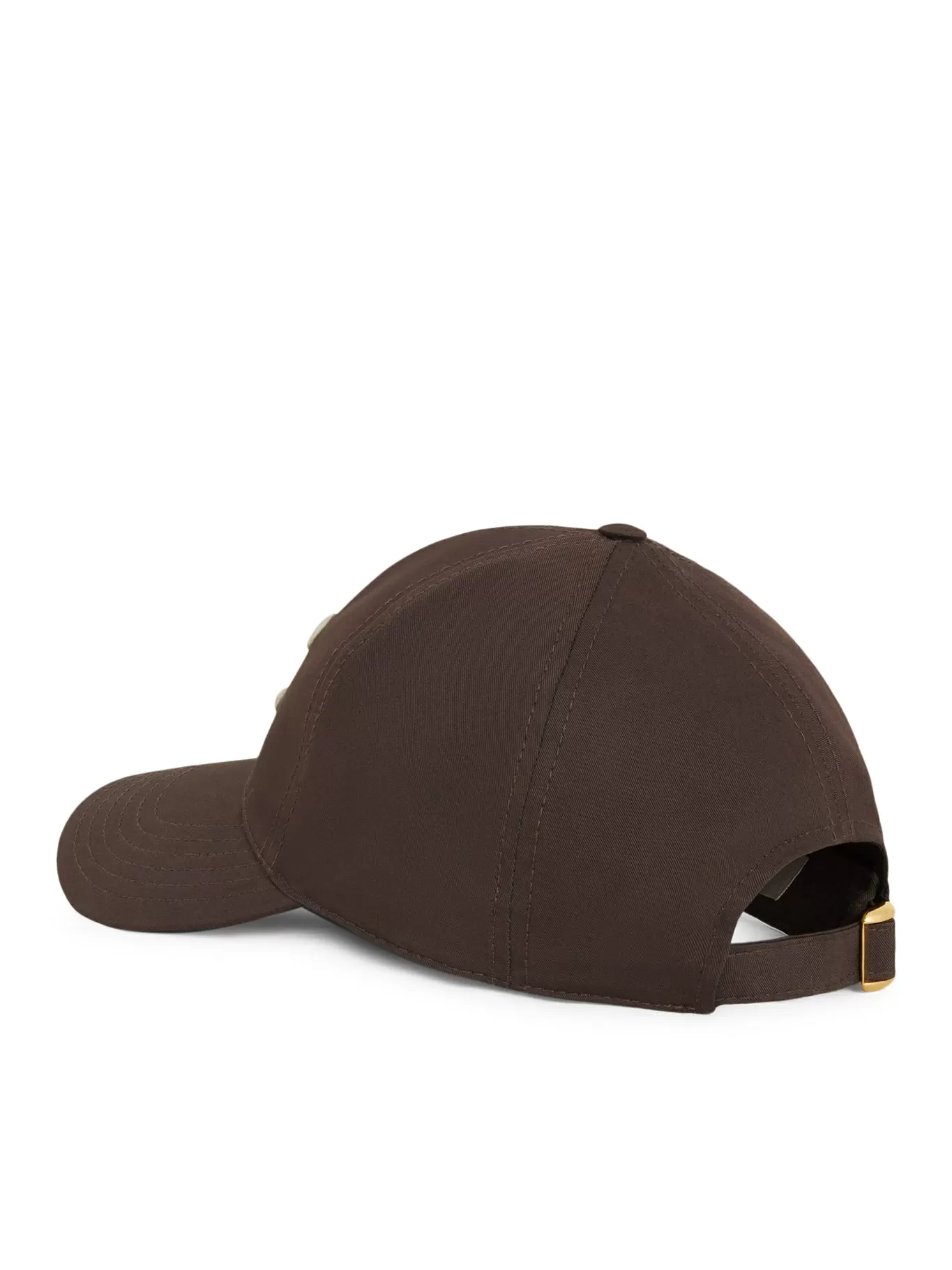 TRIOMPHE BASEBALL CAP IN COCOA COTTON